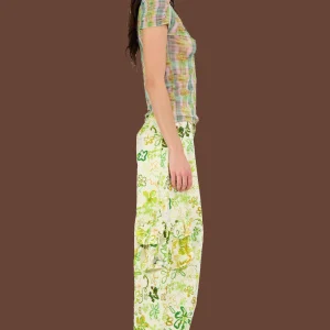 Pants | Collina Strada GECKO DOODLE LAWN CARGO PANT