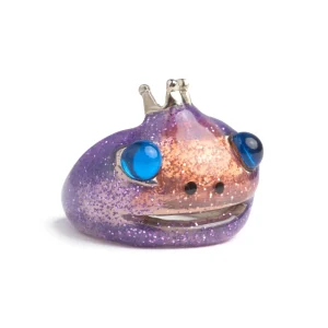 Rings | Collina Strada GLITTER PINK LILAC FROG PRINCE RING