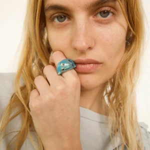 Rings | Collina Strada GLITTER SKY DOLPHIN BABY RING