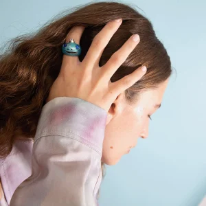 Rings | Collina Strada GLITTER SKY FROG PRINCE RING