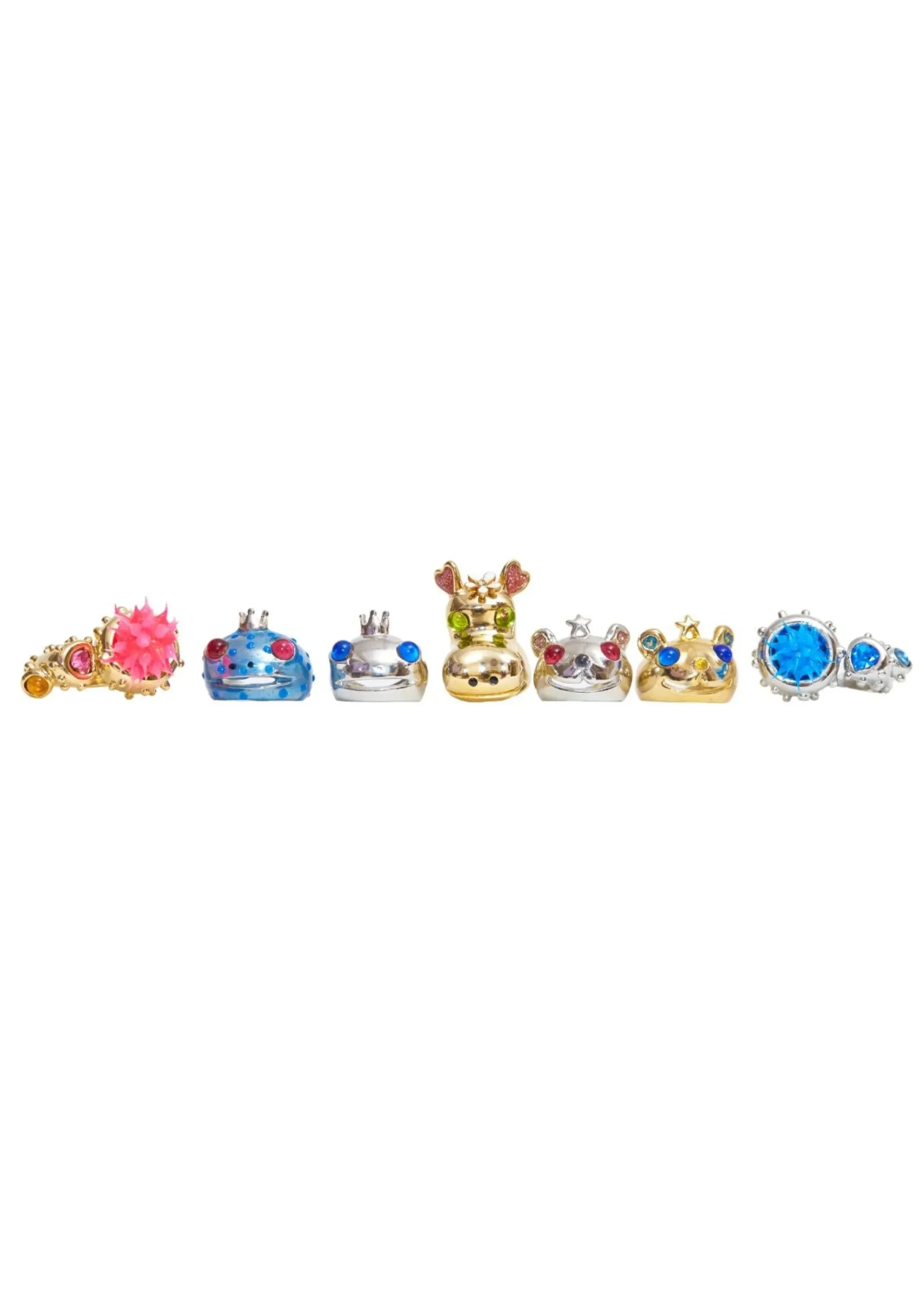 gold_blue_princess_bear_ring_2.webp Rings | Collina Strada GOLD BLUE PRINCESS BEAR RING