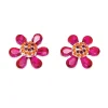 Earrings | Collina Strada HAPPY FLOWER EARRINGS PINK