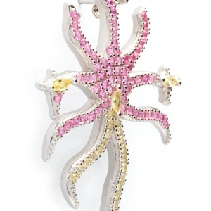 Earrings | Collina Strada HOT PINK CANARY ETOILE EARRING
