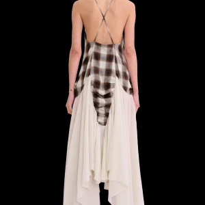 Tops | Dresses | Collina Strada LIGHT BROWN PLAID MAGNOLIA DRESS
