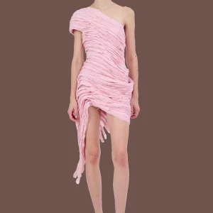 Dresses | Collina Strada LIGHT MELON WHIRL DRESS
