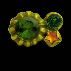 Rings | Collina Strada LIME CANDY GEM RING