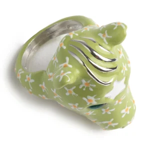 Rings | Collina Strada LIME FLOWERS BABY PONY RING