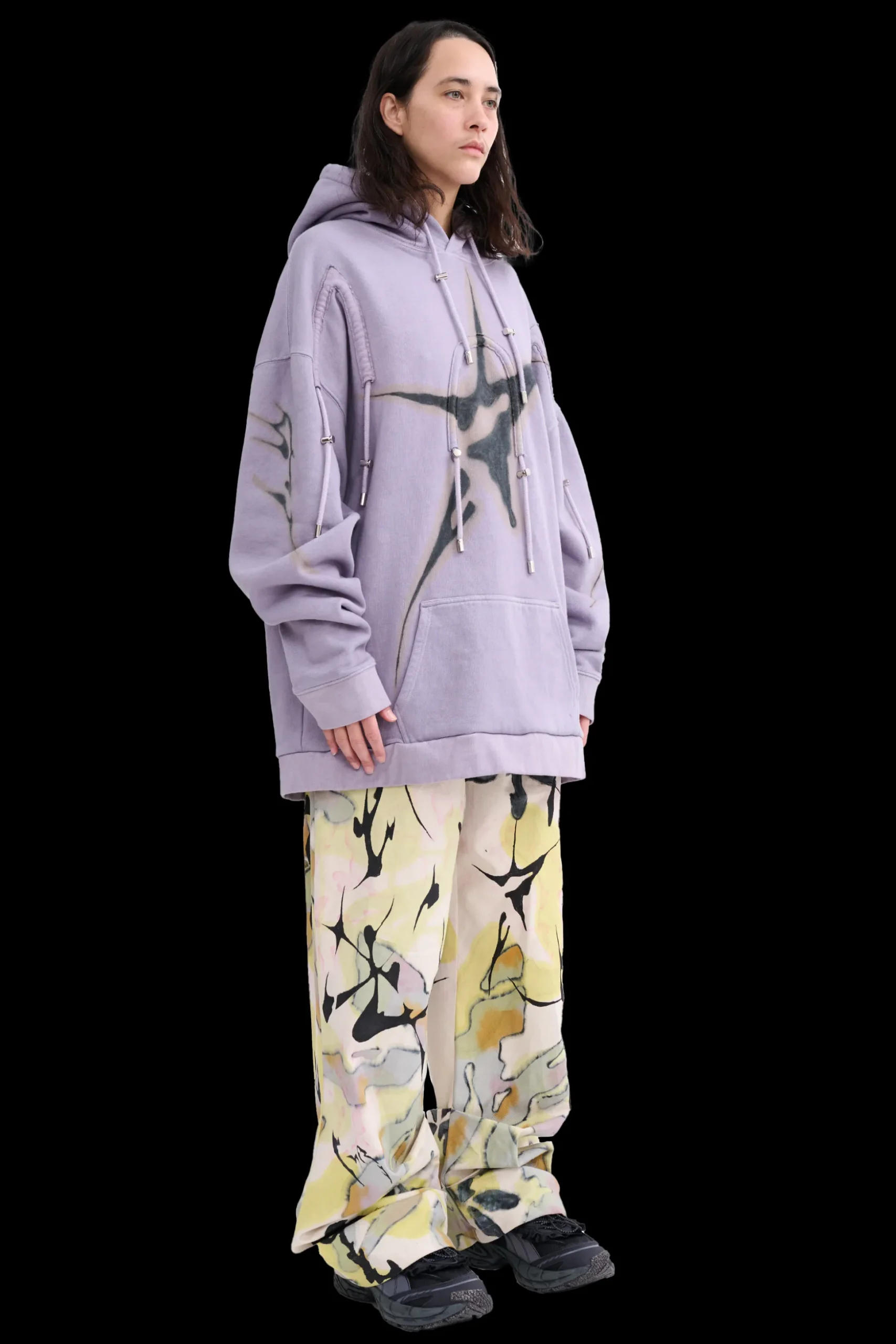 mauve_arc_hoodie_4.webp Sweaters & Sweats | Collina Strada MAUVE ARC HOODIE