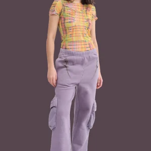 Pants | Sweaters & Sweats | Collina Strada MAUVE CARGO SWEATPANT