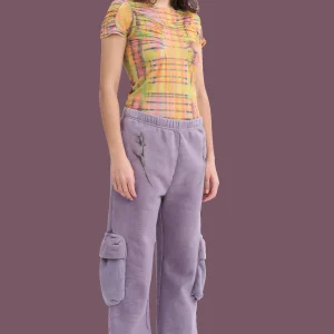 Pants | Sweaters & Sweats | Collina Strada MAUVE CARGO SWEATPANT