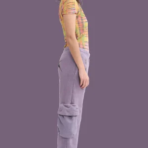 Pants | Sweaters & Sweats | Collina Strada MAUVE CARGO SWEATPANT