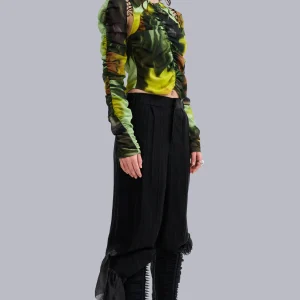 Tops | Collina Strada MELTING BLOOM GATHERED DELILAH TOP