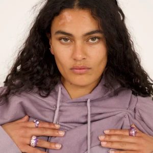 Rings | Collina Strada METALLIC LILAC RHINO BABY RING