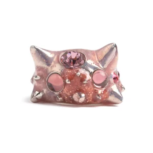 Rings | Collina Strada METALLIC PINK ALIEN RING