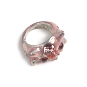 Rings | Collina Strada METALLIC PINK ALIEN RING