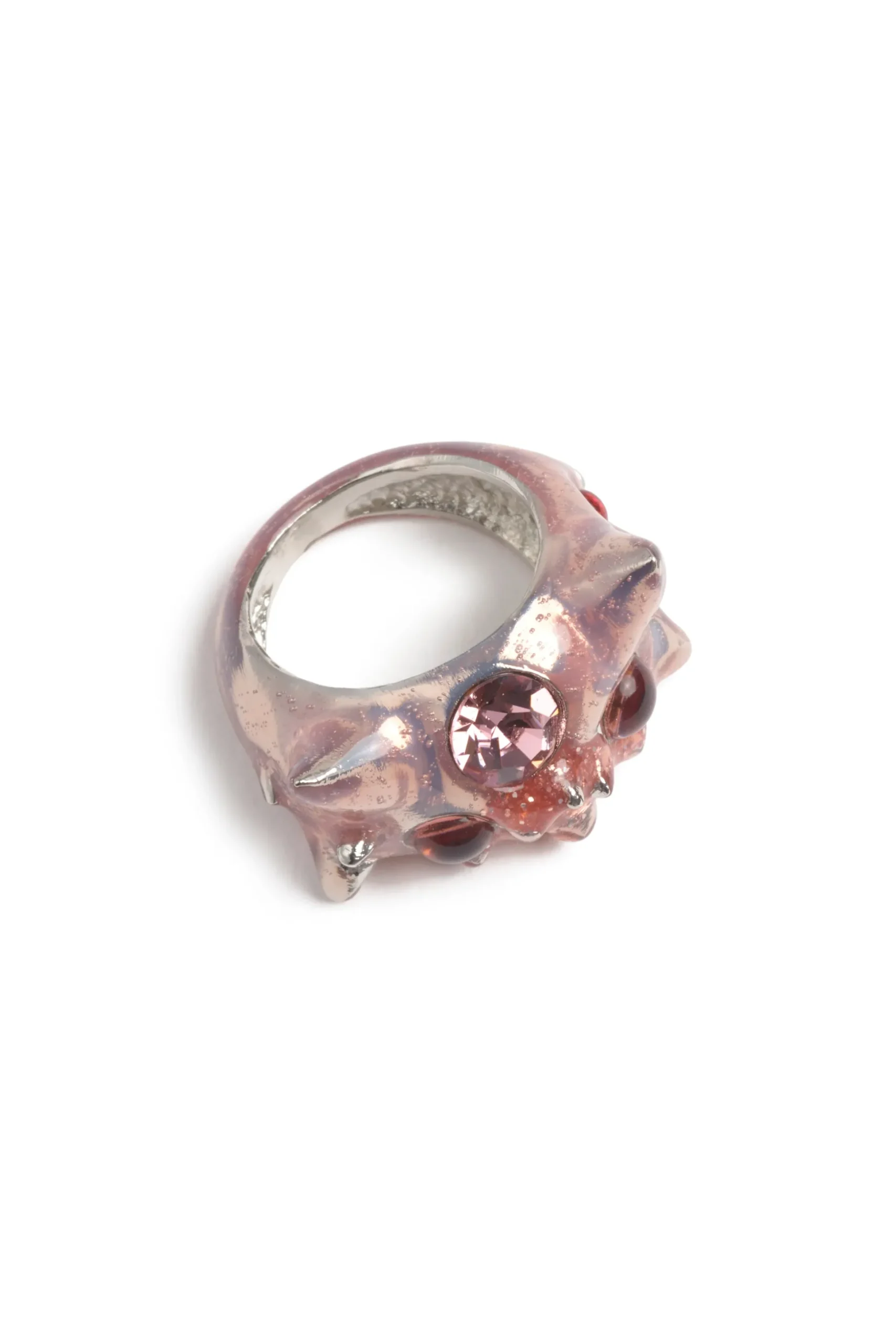 metallic_pink_alien_ring_4.webp Rings | Collina Strada METALLIC PINK ALIEN RING