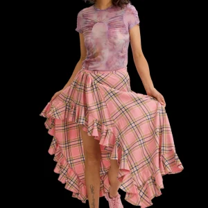 Tops | Collina Strada MOLTEN FLOWERS ARC S/S TOP