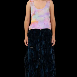 Tops | Collina Strada MOLTEN FLOWERS PINNY TOP