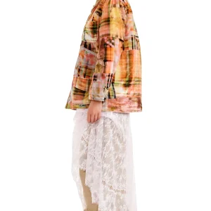 Outerwear | Collina Strada MULTI PLAID STABLE JACKET