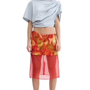 Pants | Skirts | Collina Strada MUMS THE WORD WAVE MIDI SKIRT