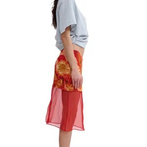 Pants | Skirts | Collina Strada MUMS THE WORD WAVE MIDI SKIRT
