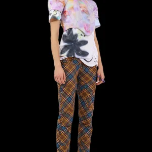 Pants | Collina Strada MUSTARD PLAID RAWR PANT