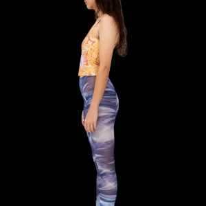 Pants | Collina Strada NAVY DOLPHIN PURR LEGGING