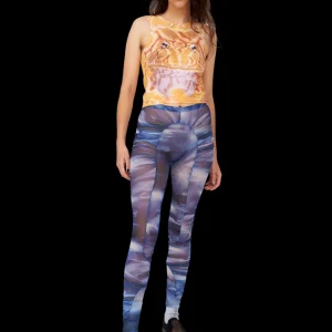 Pants | Collina Strada NAVY DOLPHIN PURR LEGGING