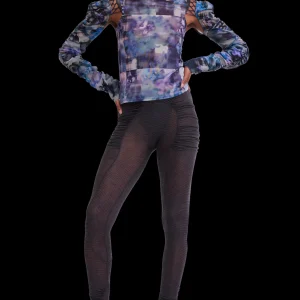 Tops | Collina Strada NAVY GARDEN BLUR CARDIO DELILAH TOP