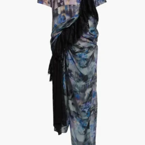 Dresses | Collina Strada NAVY GARDEN BLUR FANNY RITUAL DRESS
