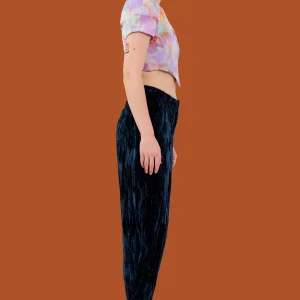Pants | Collina Strada NAVY VELVET GRR PANT