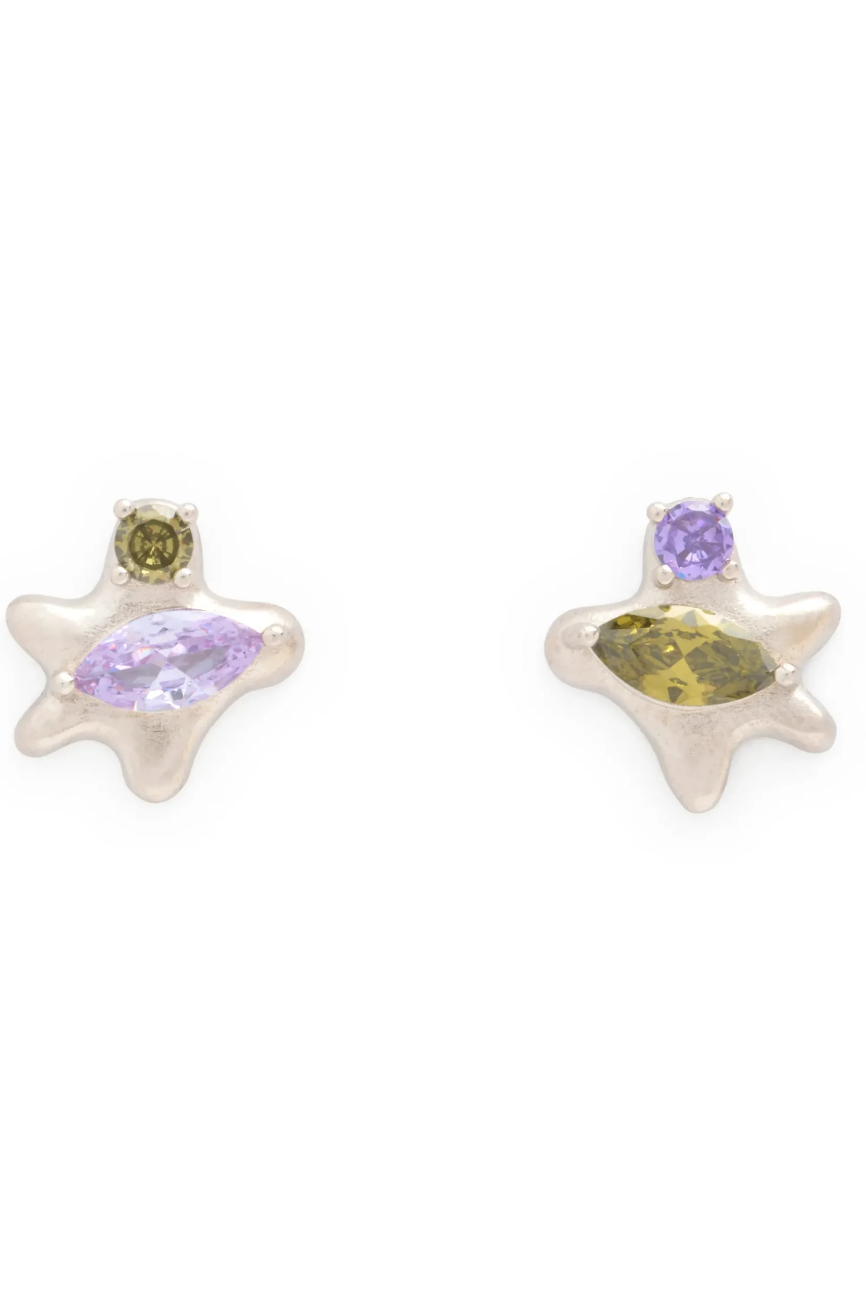 olive_amethyst_stella_studs_0.webp Earrings | Collina Strada OLIVE AMETHYST STELLA STUDS