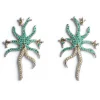 Earrings | Collina Strada OLIVINE EMERALD ETOILE EARRING
