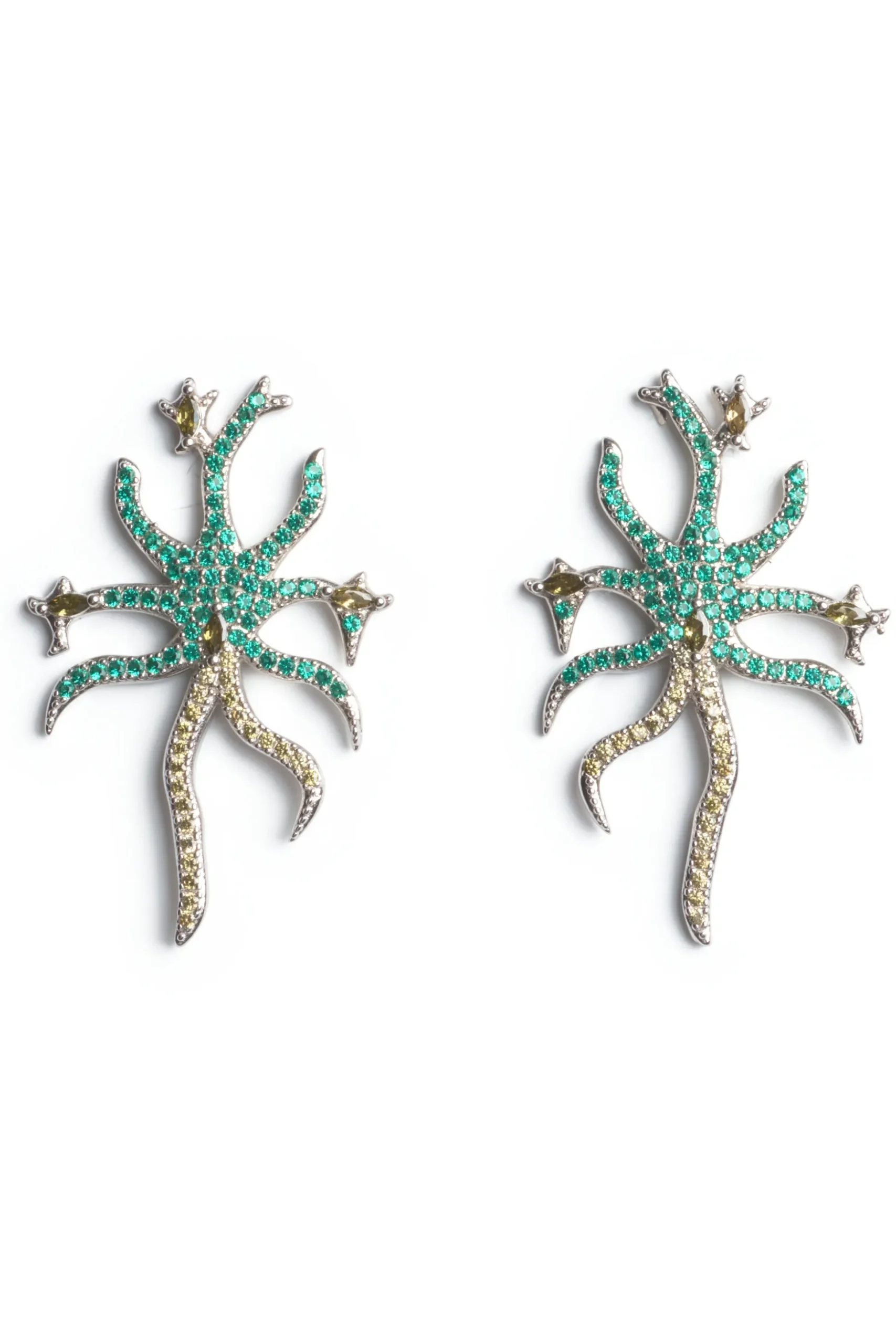 olivine_emerald_etoile_earring_0.webp Earrings | Collina Strada OLIVINE EMERALD ETOILE EARRING