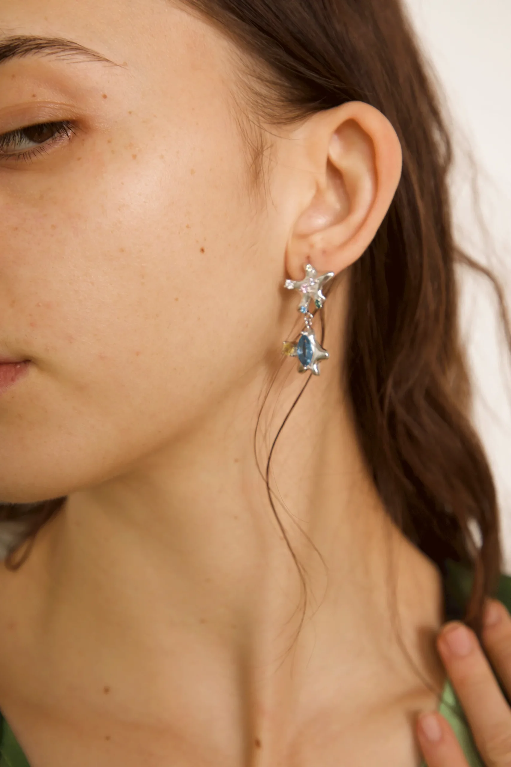 party_mix_star_dangle_earrings_3.webp Earrings | Collina Strada PARTY MIX STAR DANGLE EARRINGS