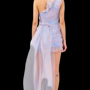 Dresses | Collina Strada PERIWINKLE PLAID JAZZELLE GOWN