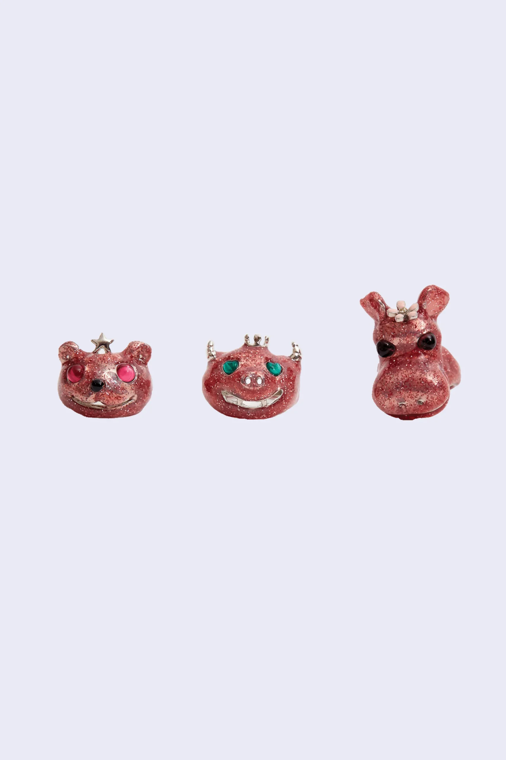 pink_glitter_munster_ring_1.webp Rings | Collina Strada PINK GLITTER MUNSTER RING