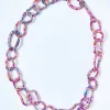 Necklaces | Collina Strada RAINBOW POLKA PARTY CRUSHED CHAIN NECKLACE