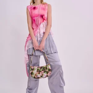 Bags | Collina Strada REGENERATIVE PLAID CATERPILLAR BAG