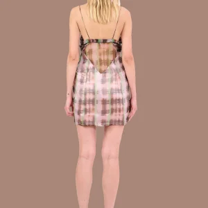 Dresses | Collina Strada REGENERATIVE PLAID HARD MINI DRESS
