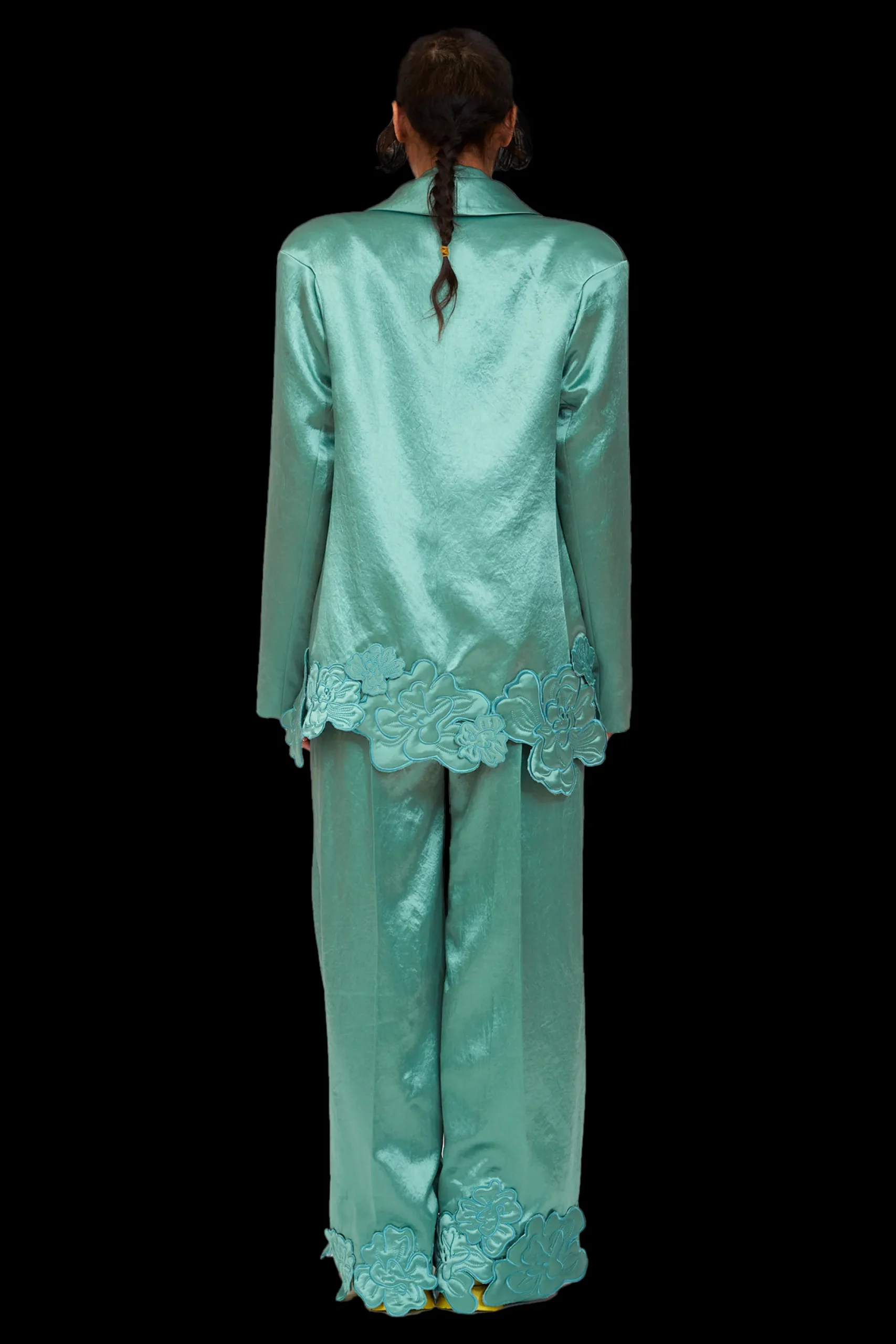 sage_green_ribbit_blazer_4.webp Outerwear | Collina Strada SAGE GREEN RIBBIT BLAZER
