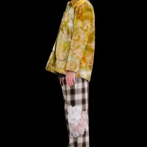 Outerwear | Collina Strada SAGE MOLTEN FLORAL STABLE JACKET