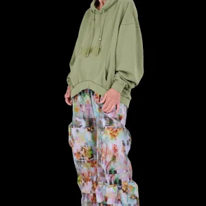 Sweaters & Sweats | Collina Strada SAGE RHINESTONE ROUND HEM HOODIE