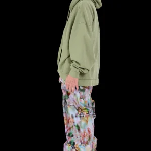 Sweaters & Sweats | Collina Strada SAGE RHINESTONE ROUND HEM HOODIE