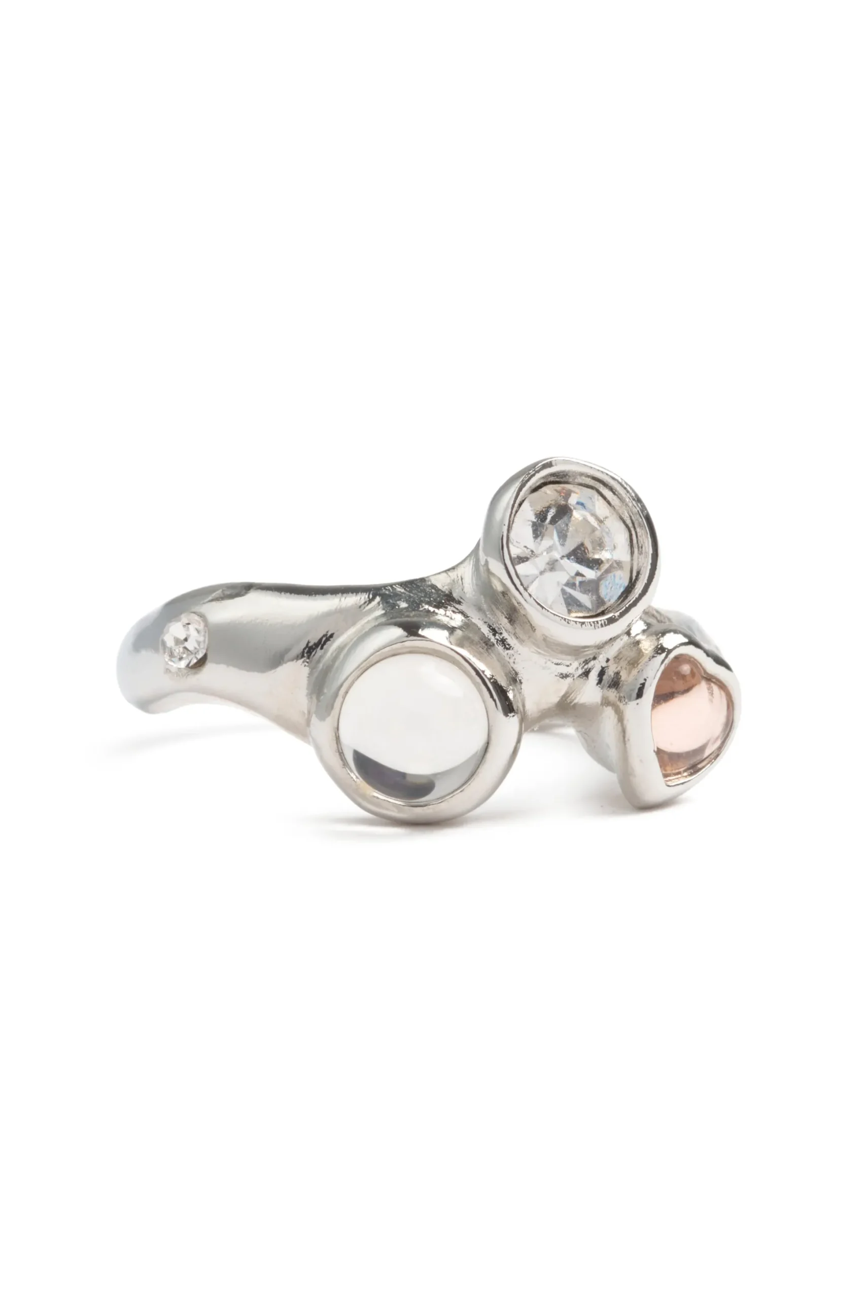 silver_clear_florence_ring_2.webp Rings | Collina Strada SILVER CLEAR FLORENCE RING