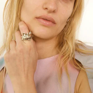 Rings | Collina Strada SILVER DRAGON BABY RING