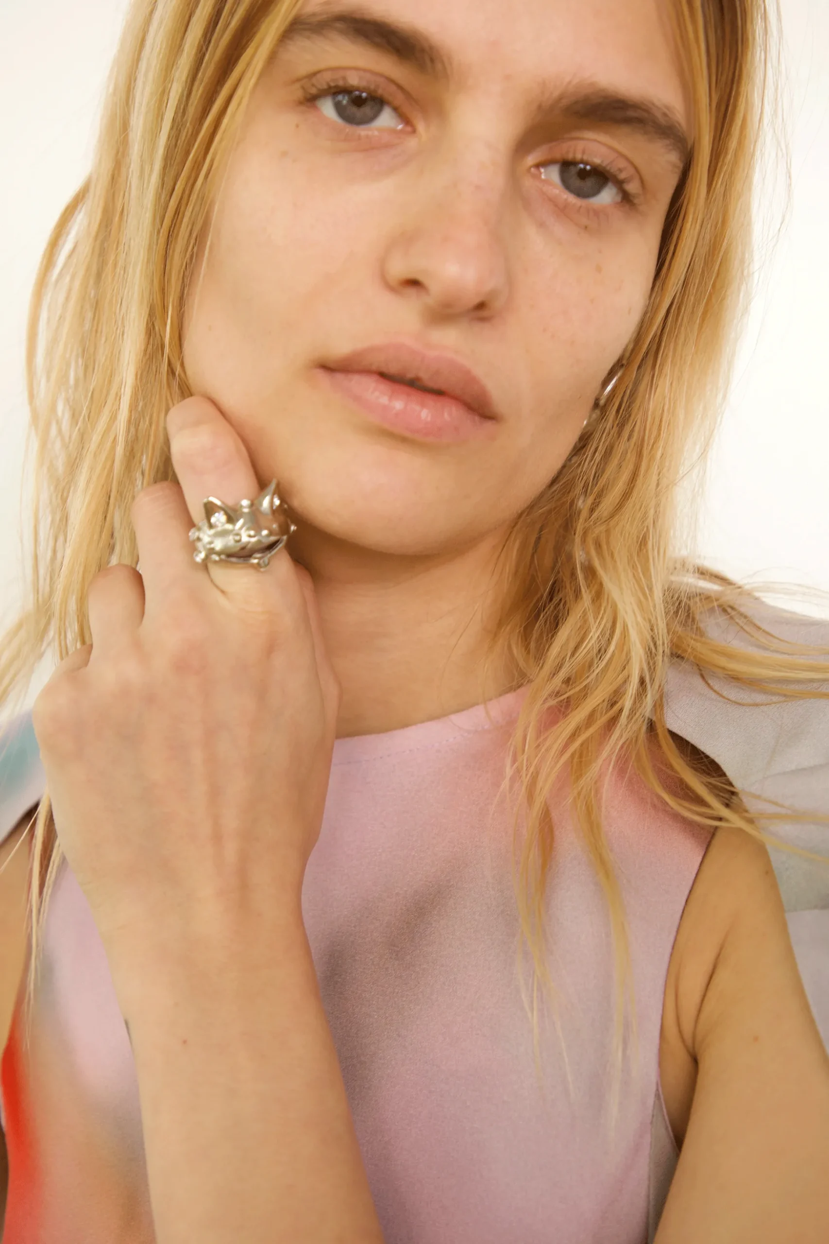 silver_dragon_baby_ring_1.webp Rings | Collina Strada SILVER DRAGON BABY RING
