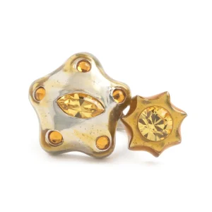 Rings | Collina Strada SILVER GOLD STARLET RING