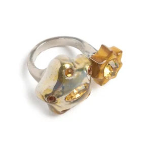 Rings | Collina Strada SILVER GOLD STARLET RING