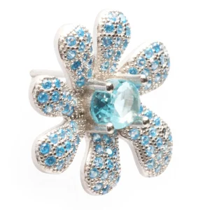 Earrings | Collina Strada SKY MIX SQUASHED BLOSSOM EARRING